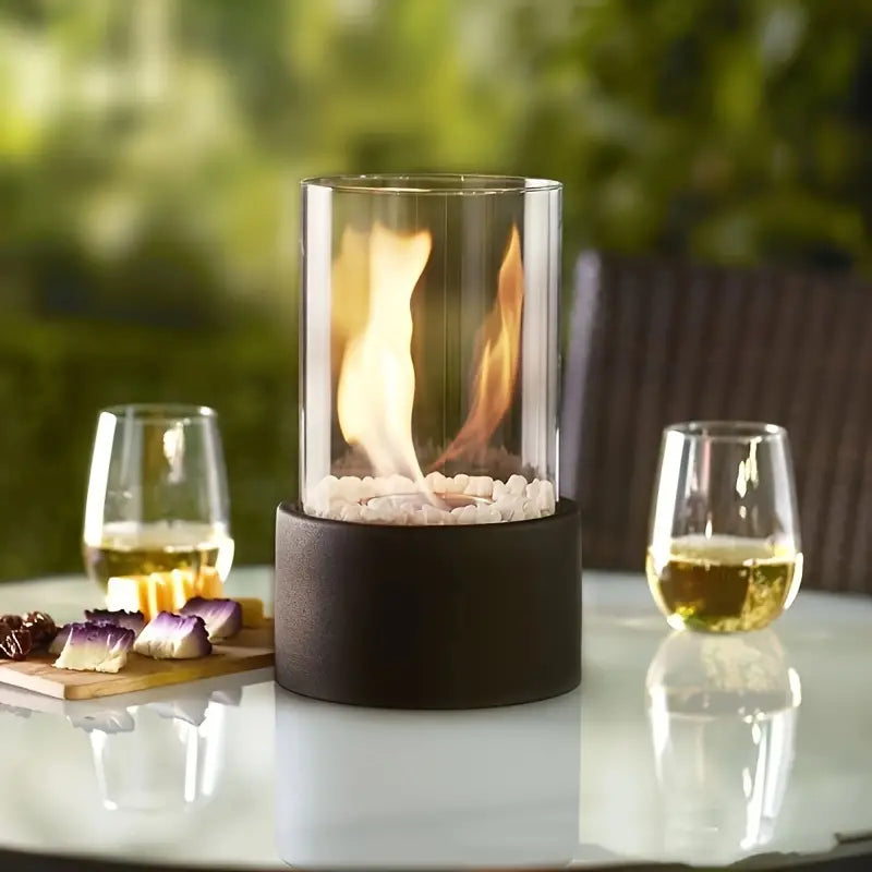 Eco Friendly Indoor Outdoor Tabletop Fire Pit Ethanol Burner