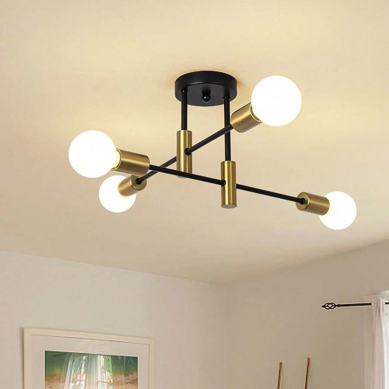 Nordic Black Modern Ceiling Light