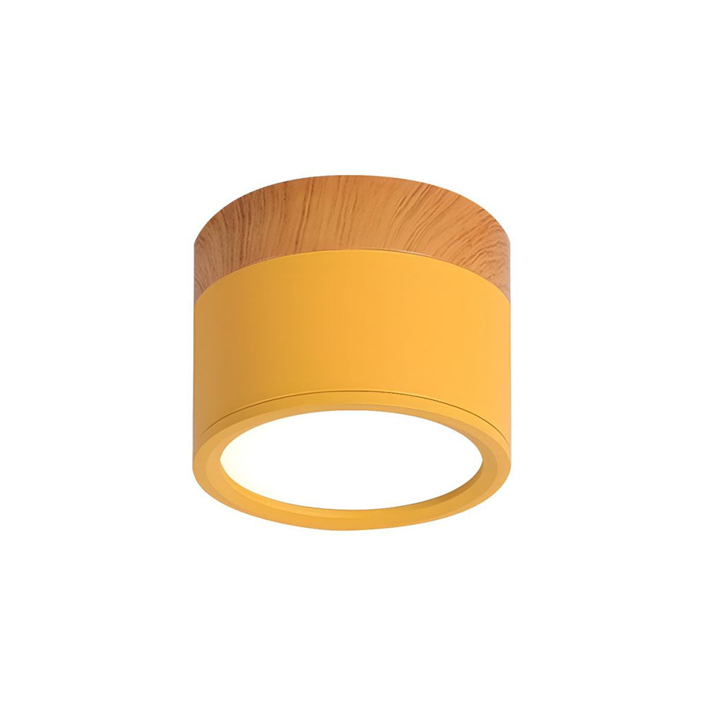 Modern Cylinder LED Flush Mount Ceiling Light