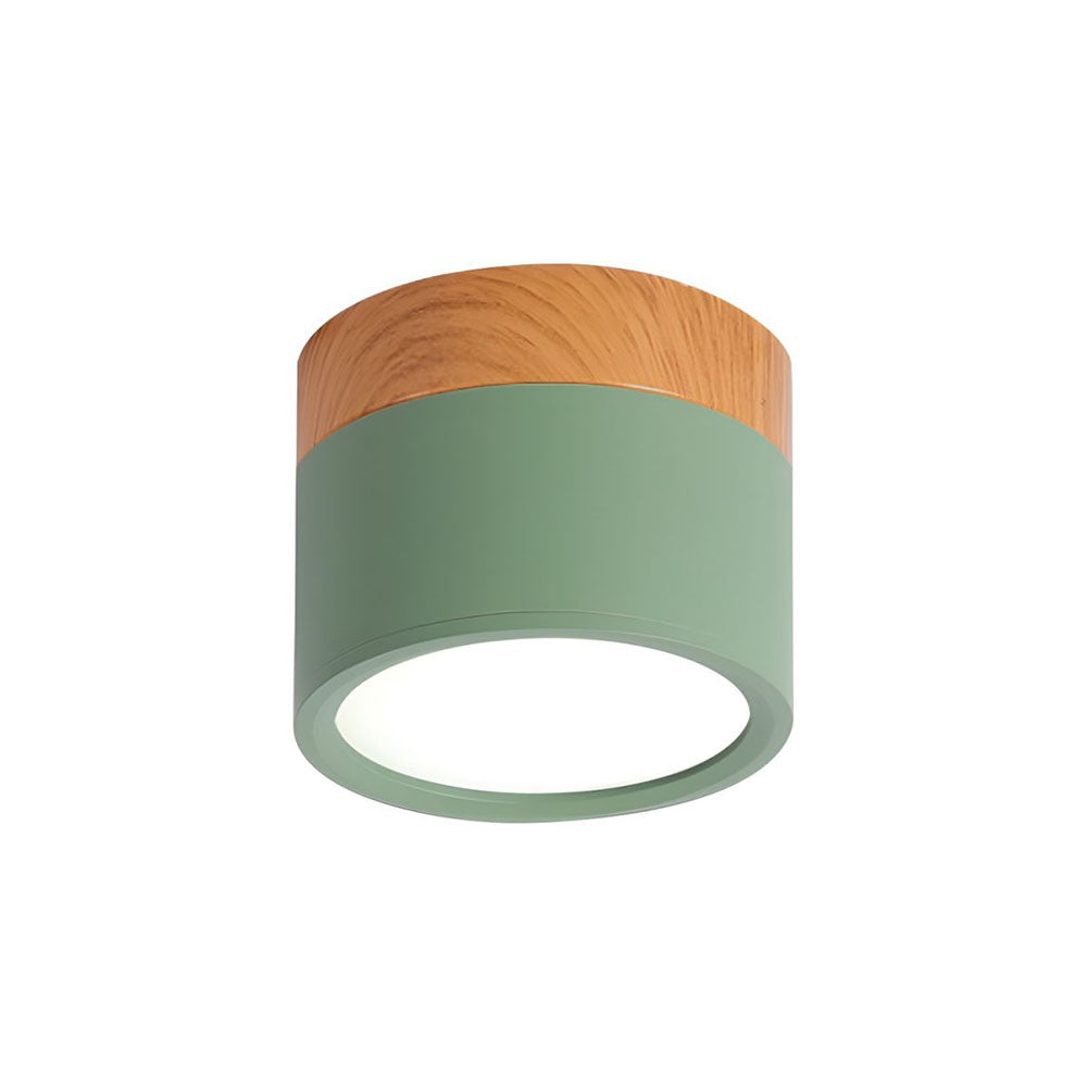 Modern Cylinder LED Flush Mount Ceiling Light