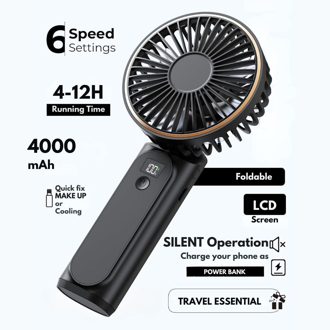 Portable Handheld Folding Fan