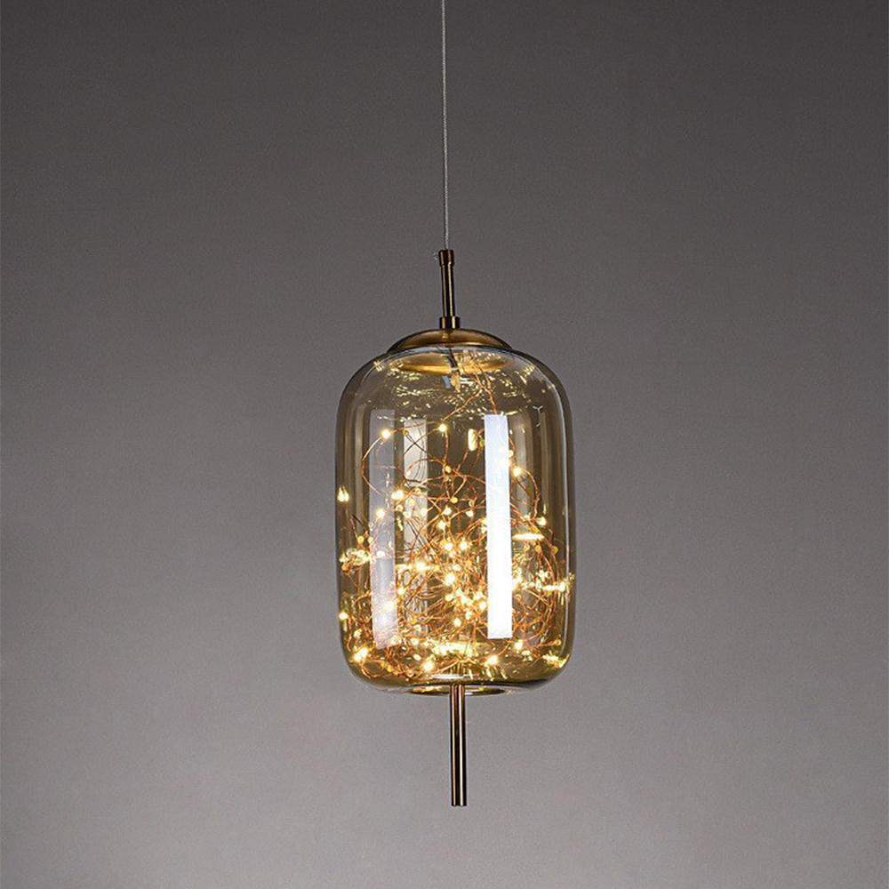 Scandinavian LED Glass Pendant Light