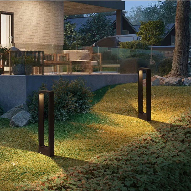 LED Outdoor Ground Light Weatherproof Pathway Garden Lamp Modern Design