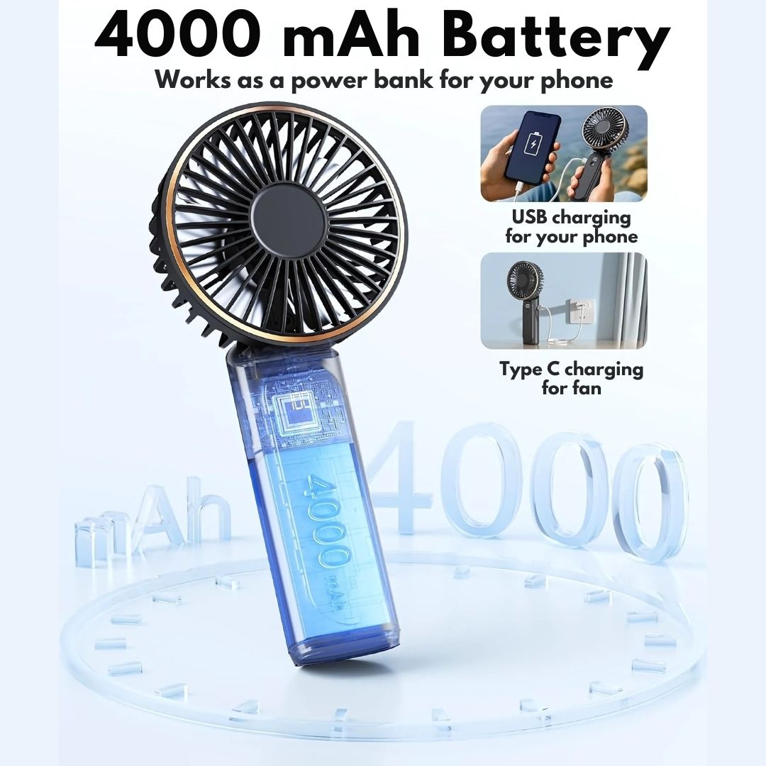 Portable Handheld Folding Fan