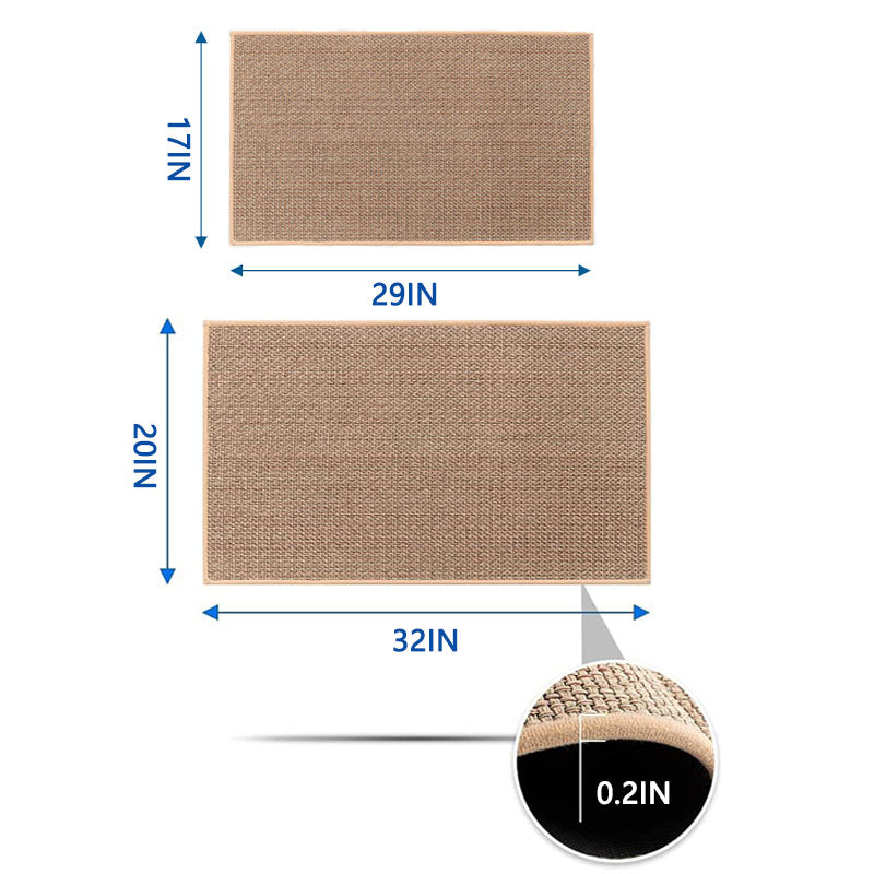 Indoor Washable Non Slip Door Mat for Entryway or Kitchen