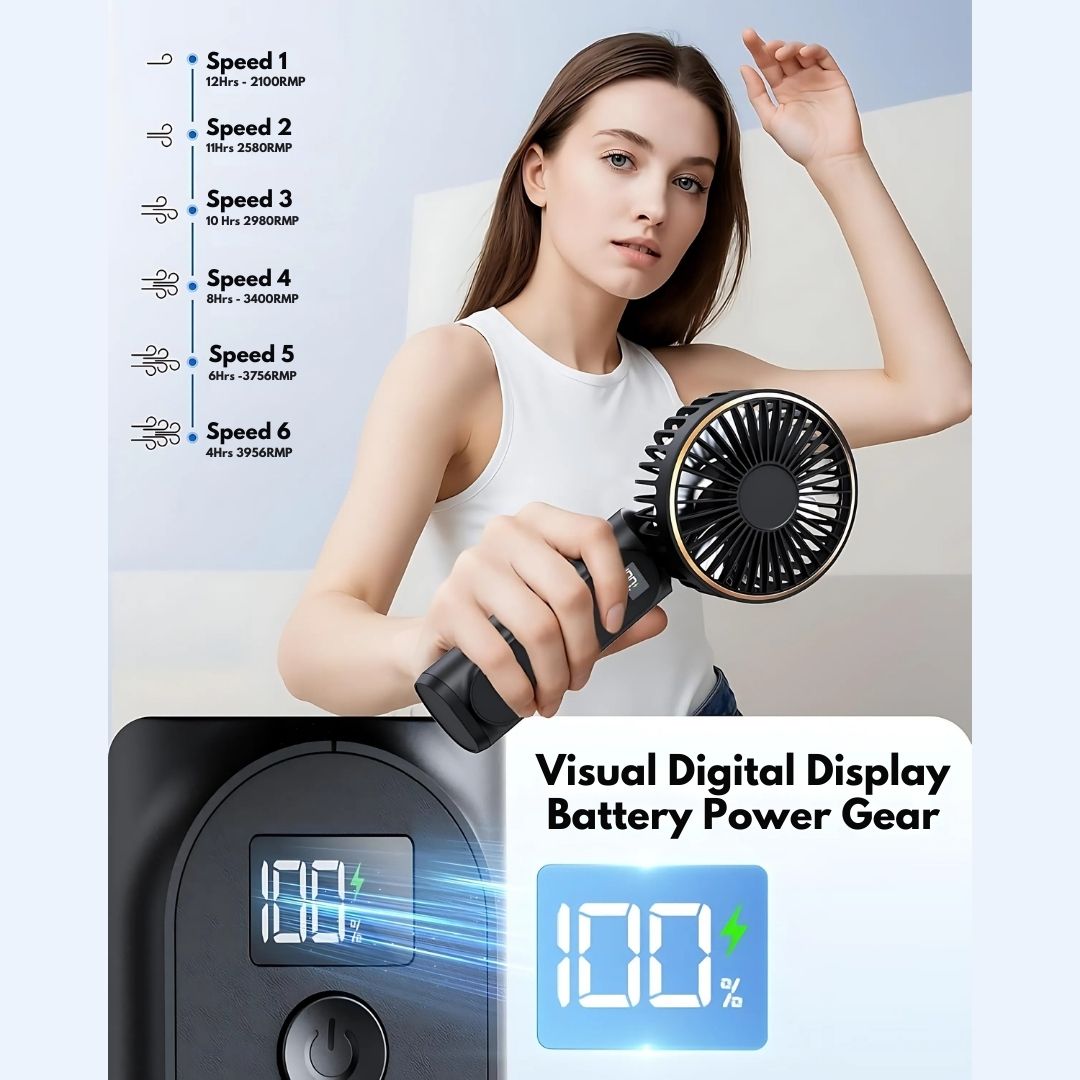 Portable Handheld Folding Fan