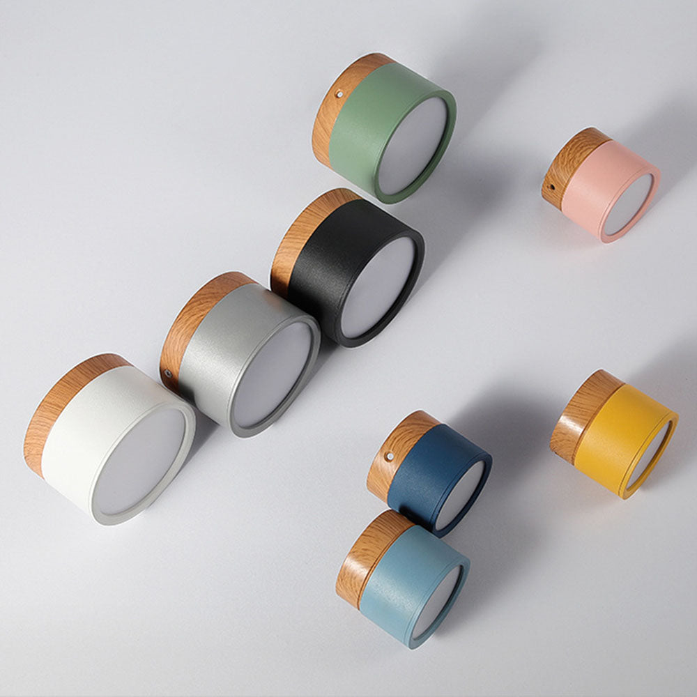 Modern Cylinder LED Flush Mount Ceiling Light