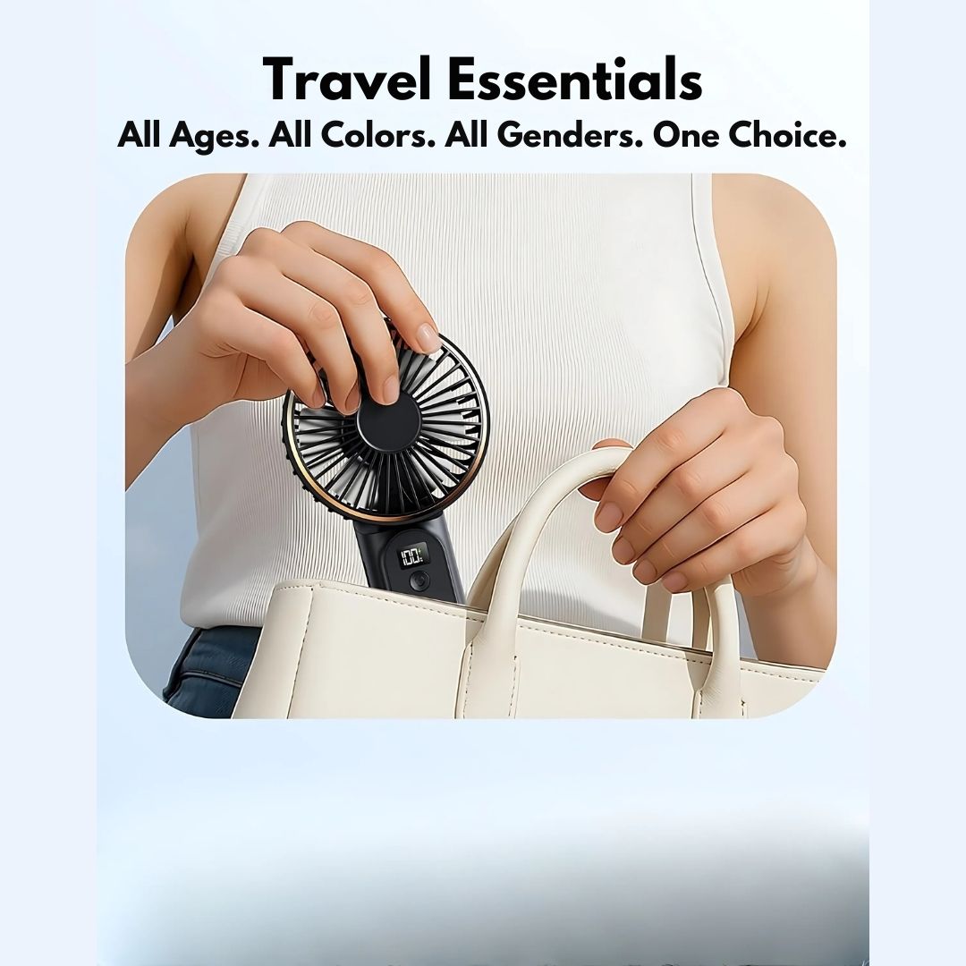 Portable Handheld Folding Fan