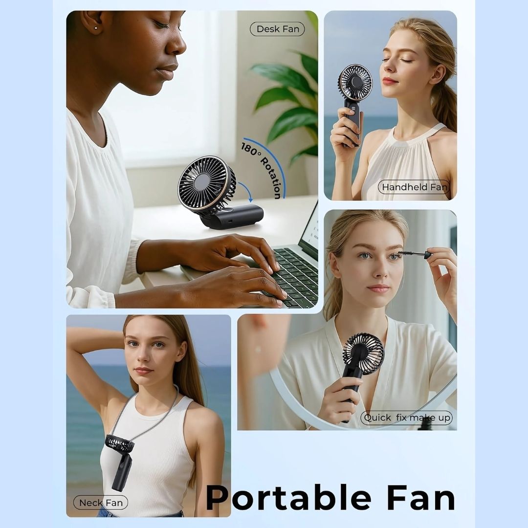 Portable Handheld Folding Fan
