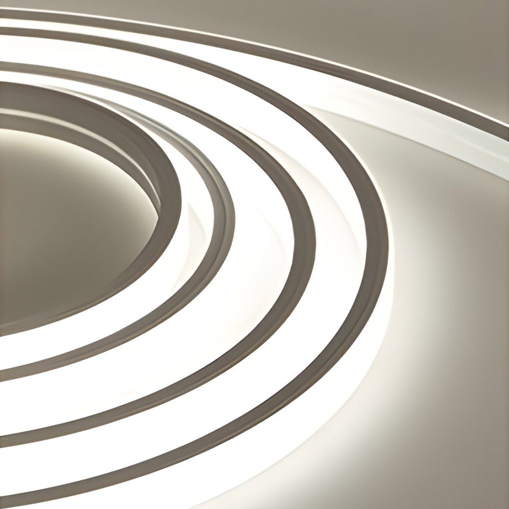 Waterproof Recessed LED Stair Strip Light Flexible Under Tread DC24V