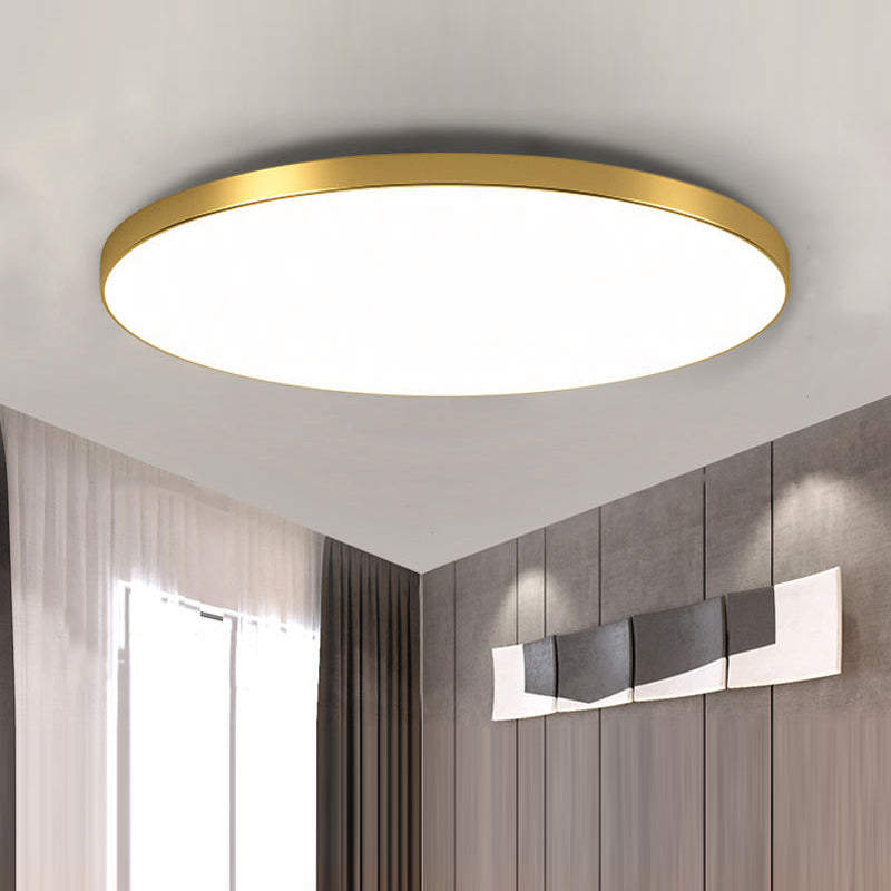 Minimalist Round LED Ceiling Light for Bedroom Kitchen Living Room