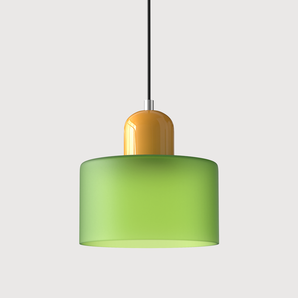 Bauhaus Style Glass Pendant Ceiling Light