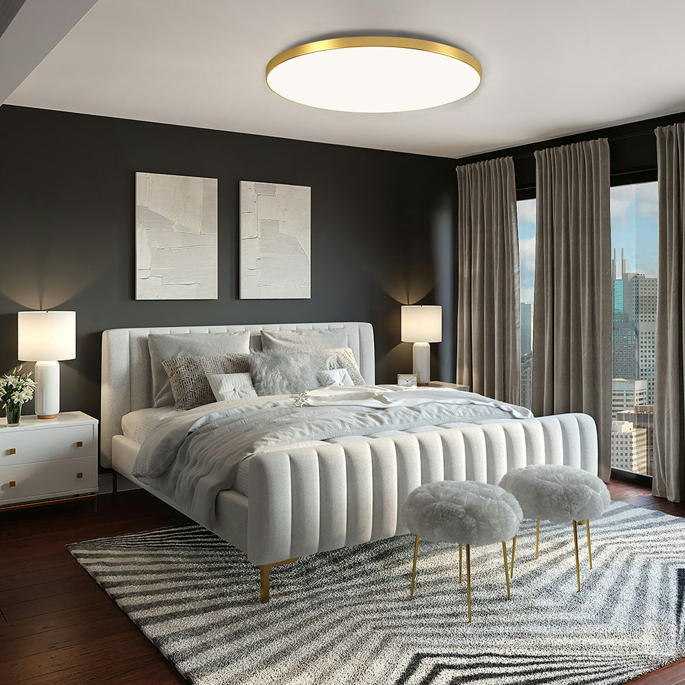 Minimalist Round LED Ceiling Light for Bedroom Kitchen Living Room