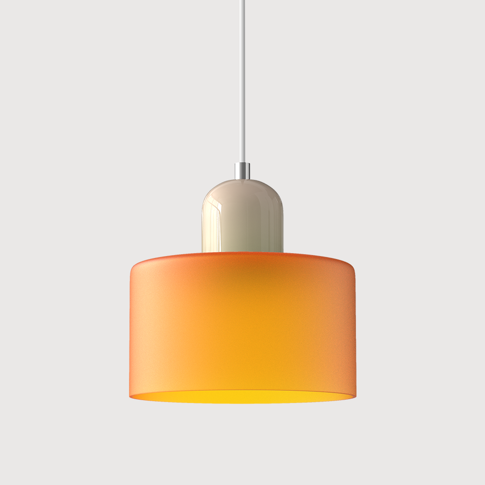 Bauhaus Style Glass Pendant Ceiling Light
