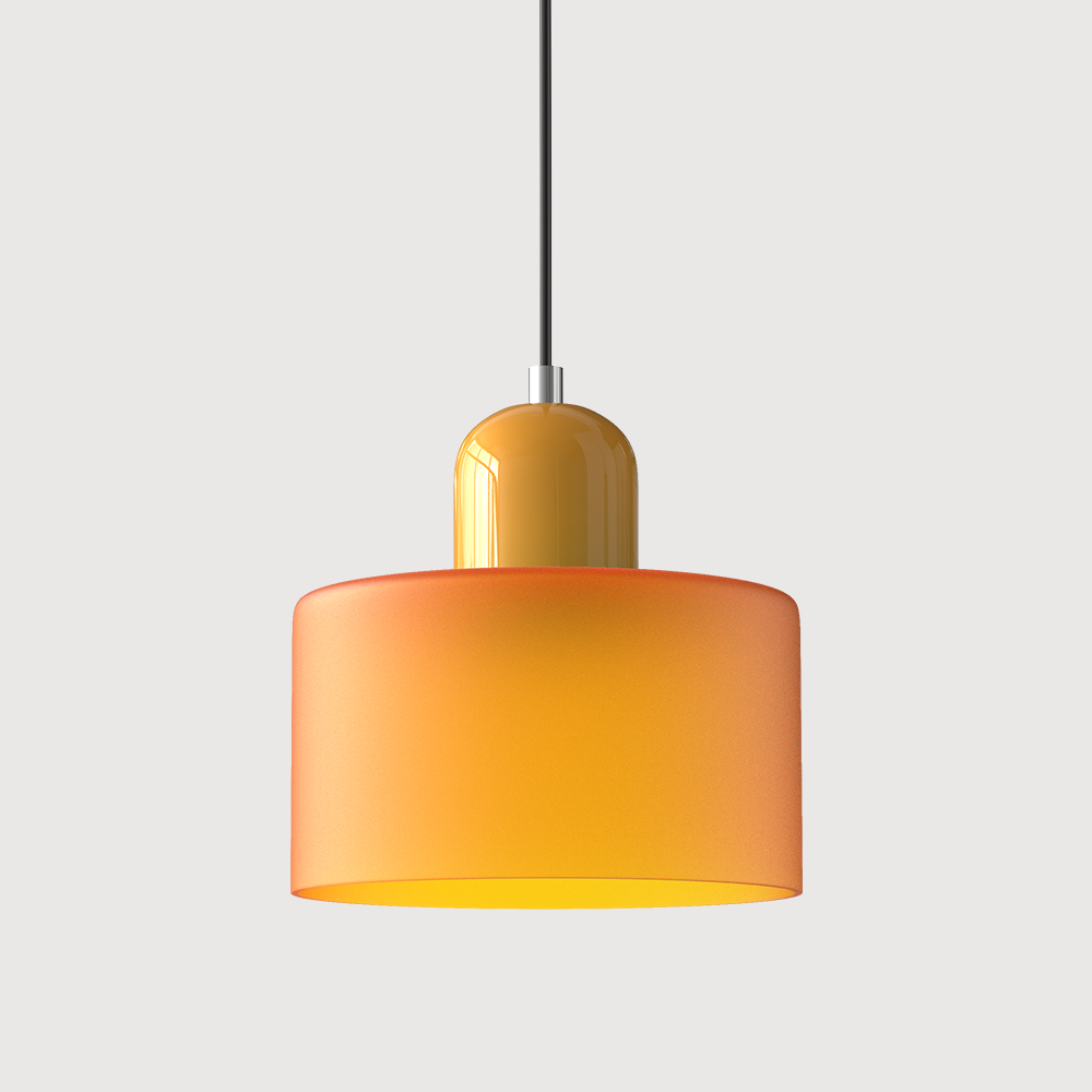 Bauhaus Style Glass Pendant Ceiling Light