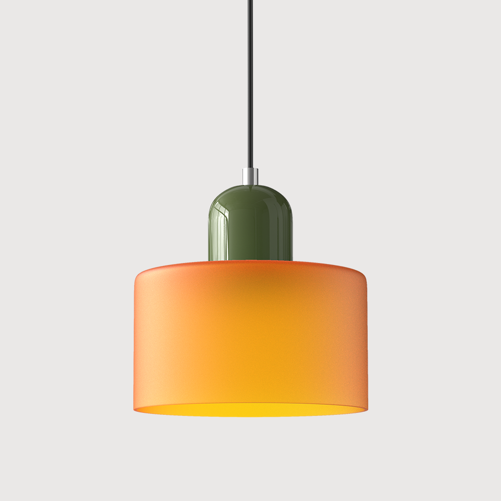 Bauhaus Style Glass Pendant Ceiling Light