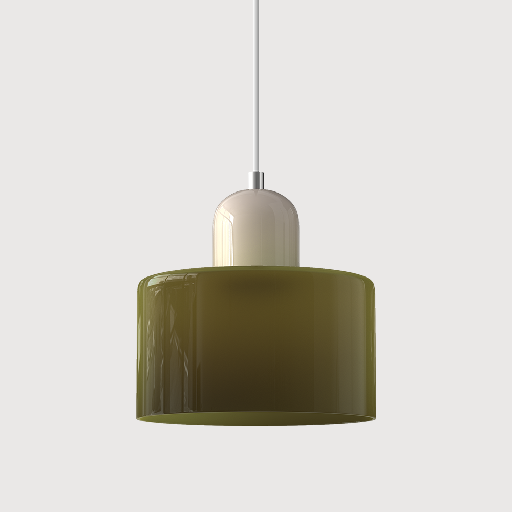 Bauhaus Style Glass Pendant Ceiling Light