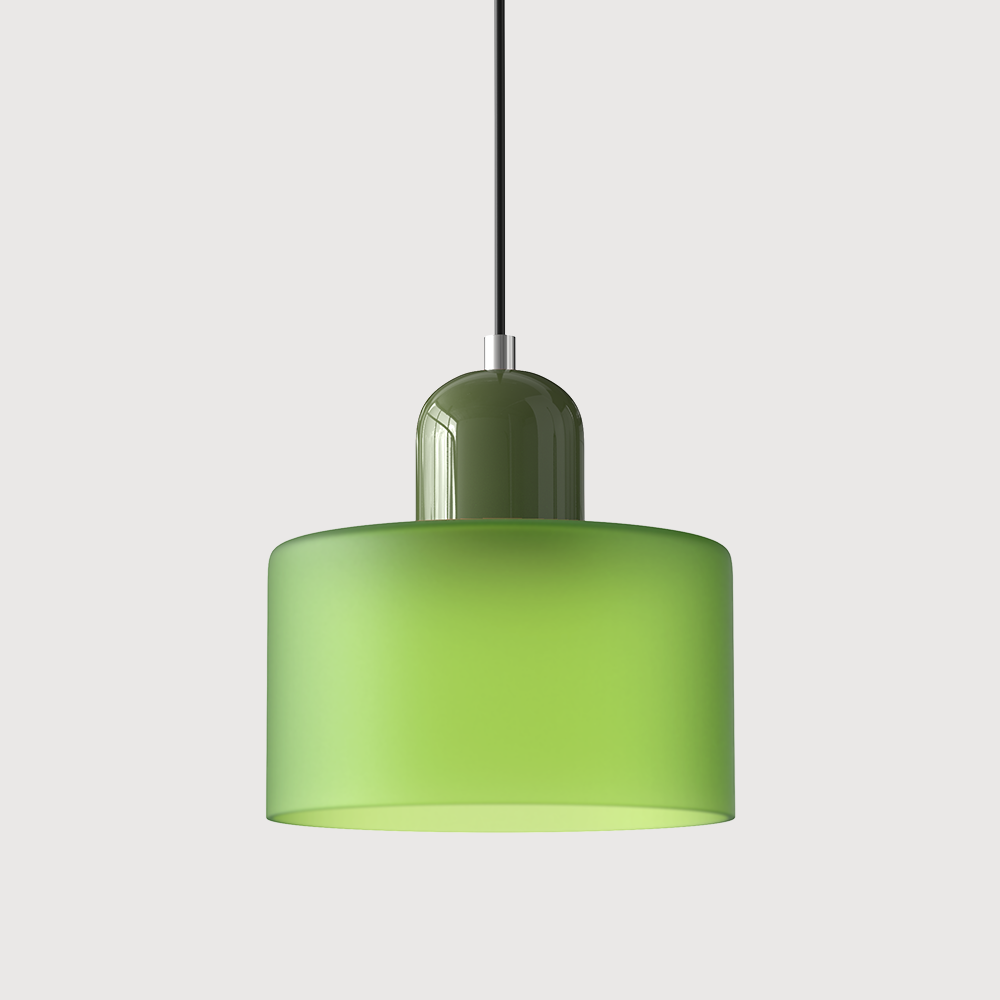 Bauhaus Style Glass Pendant Ceiling Light