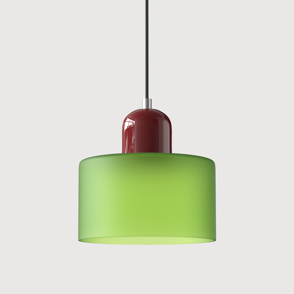 Bauhaus Style Glass Pendant Ceiling Light