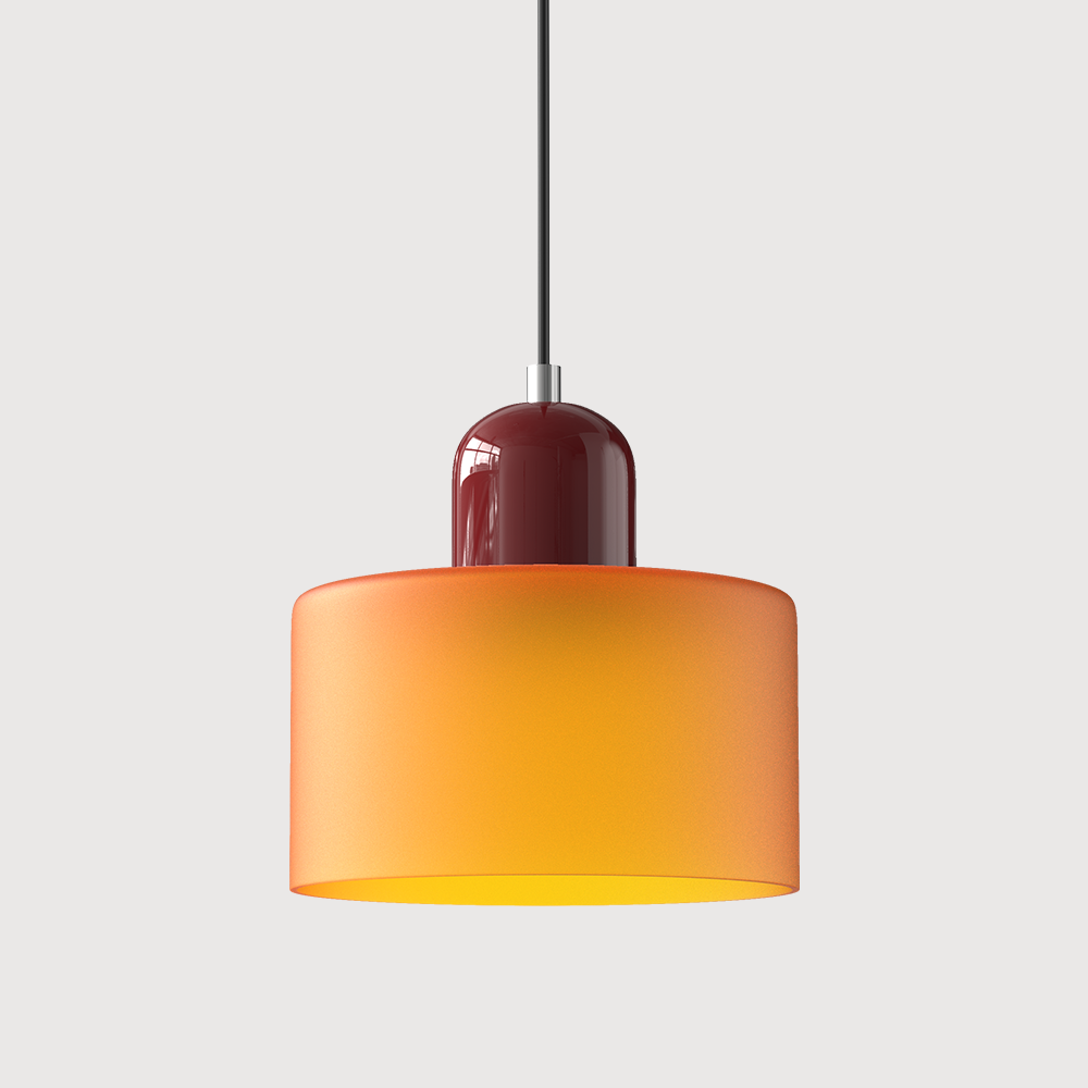 Bauhaus Style Glass Pendant Ceiling Light