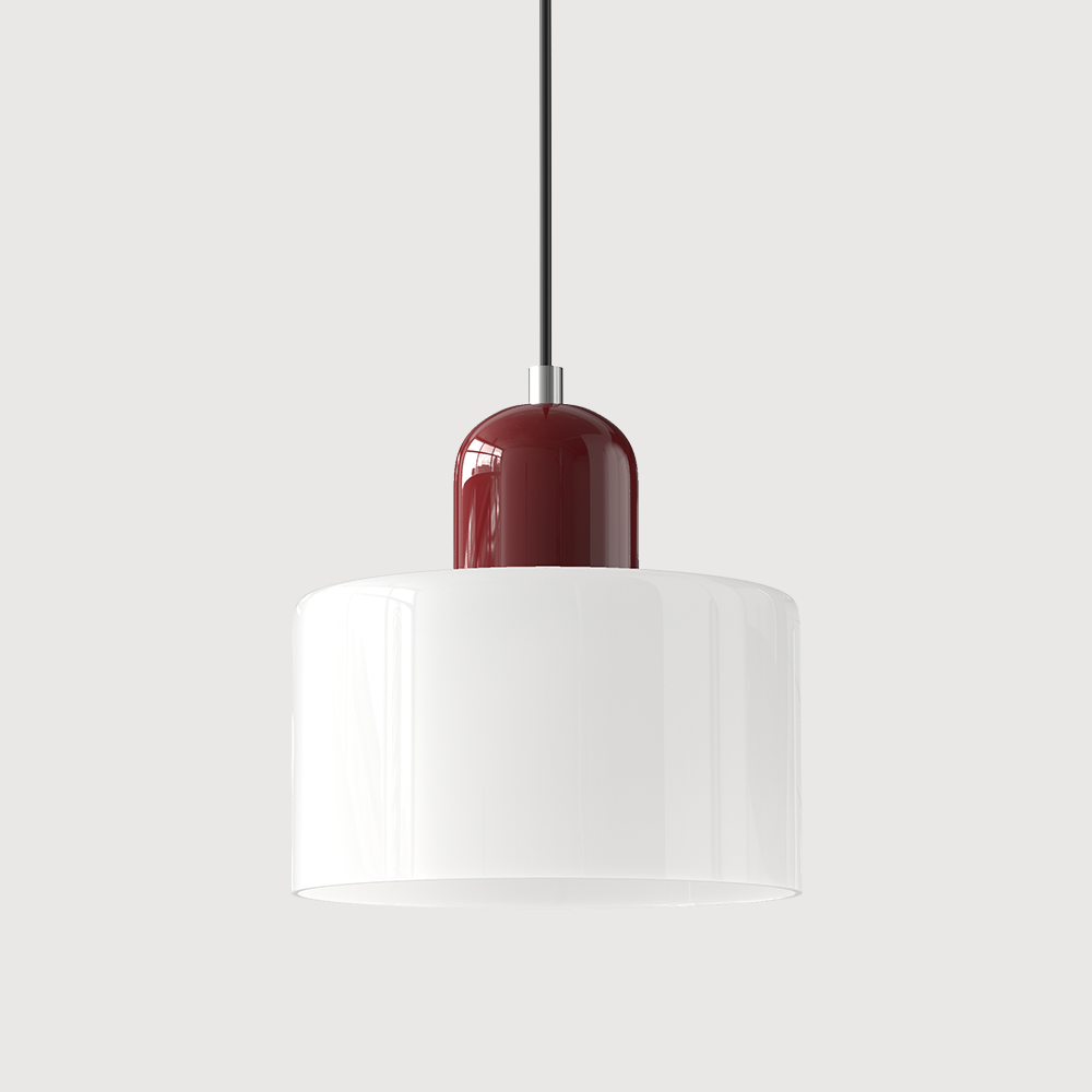 Bauhaus Style Glass Pendant Ceiling Light