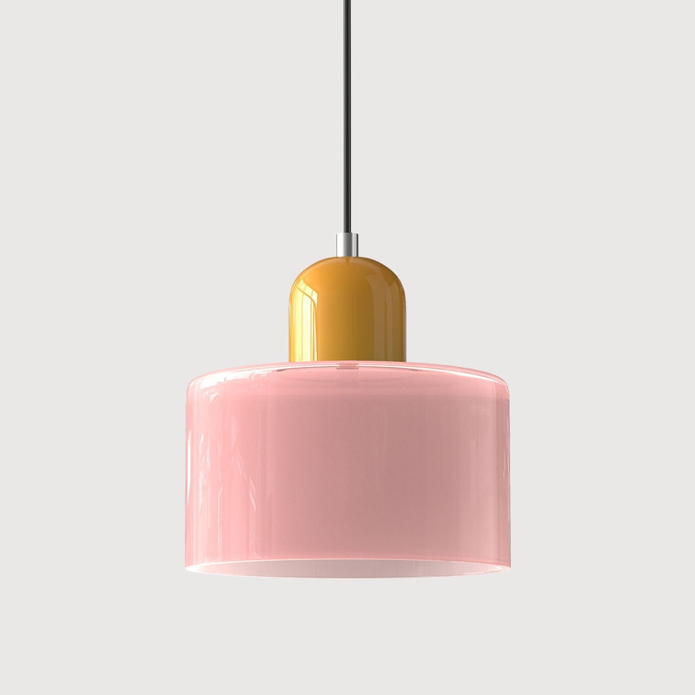 Bauhaus Style Glass Pendant Ceiling Light