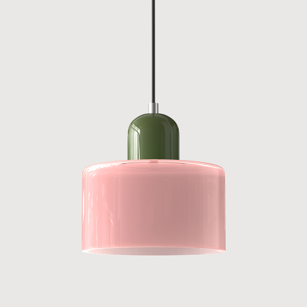 Bauhaus Style Glass Pendant Ceiling Light