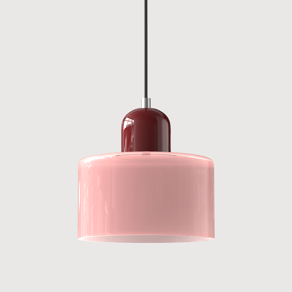 Bauhaus Style Glass Pendant Ceiling Light