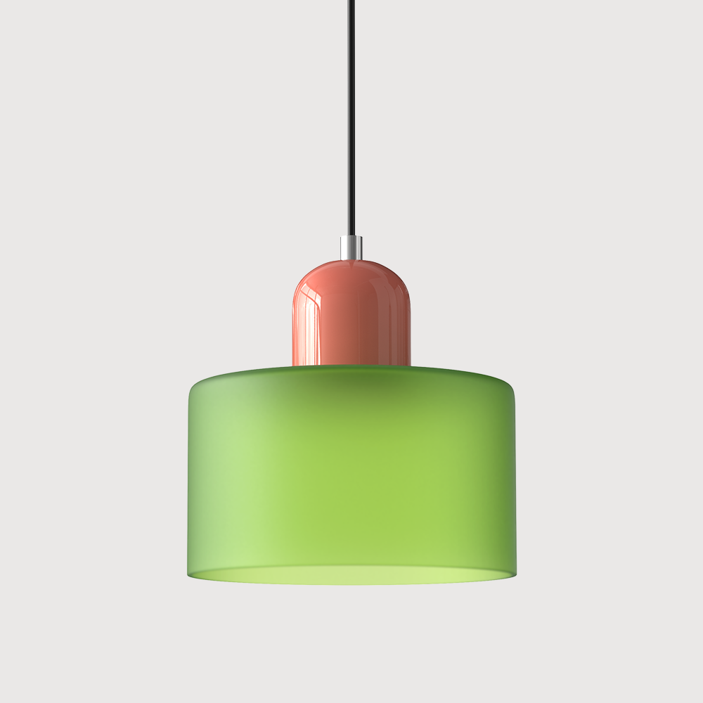 Bauhaus Style Glass Pendant Ceiling Light