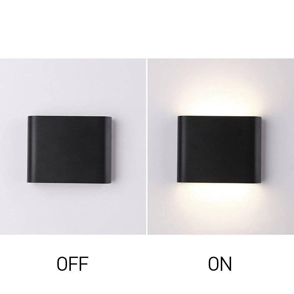 Modern Waterproof LED Up & Down Outdoor Wall Light