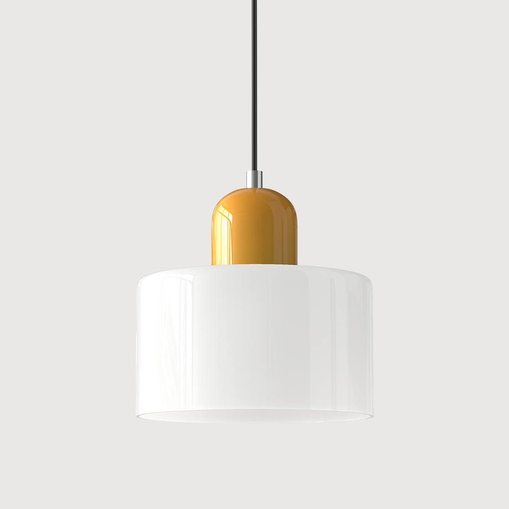 Bauhaus Style Glass Pendant Ceiling Light