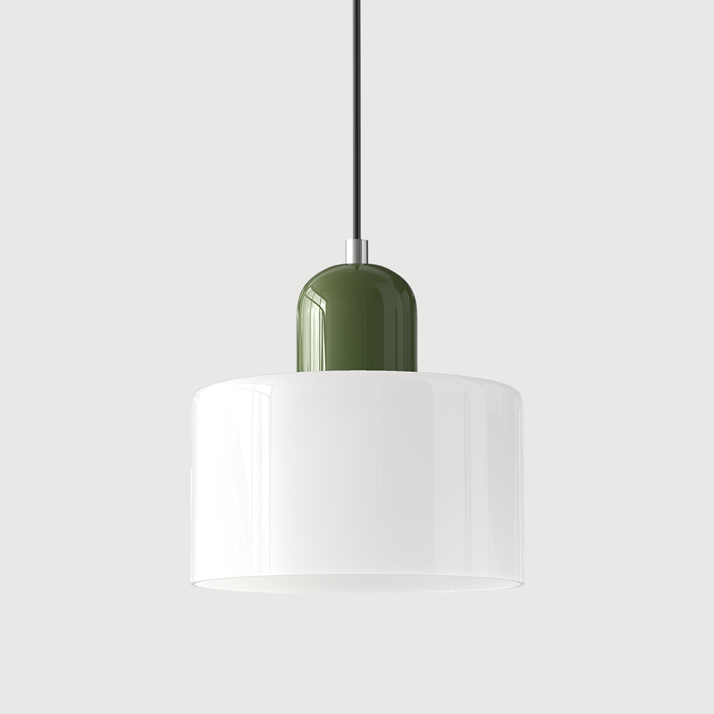 Bauhaus Style Glass Pendant Ceiling Light