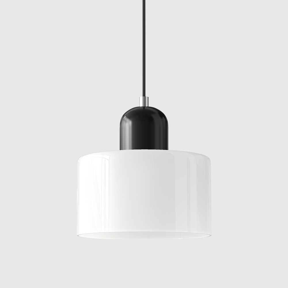 Bauhaus Style Glass Pendant Ceiling Light