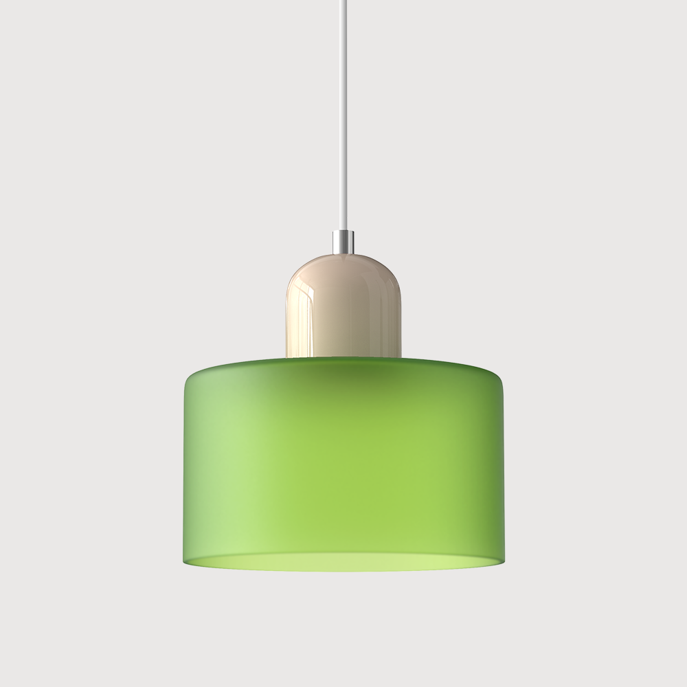 Bauhaus Style Glass Pendant Ceiling Light