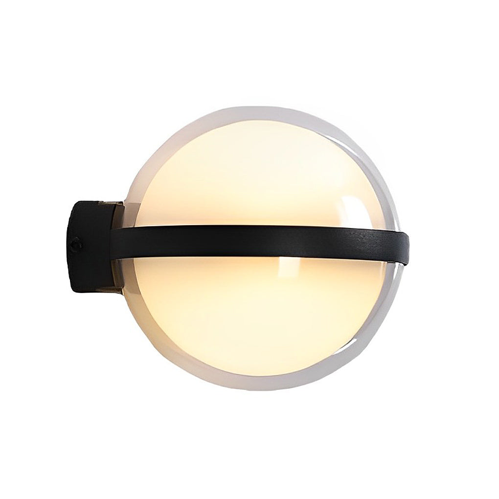 Modern Round Up Down LED Outdoor Wall Light Waterproof for Yard and Corridor