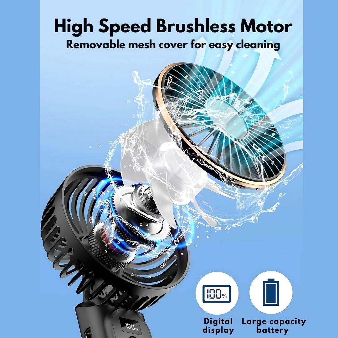 Portable Handheld Folding Fan