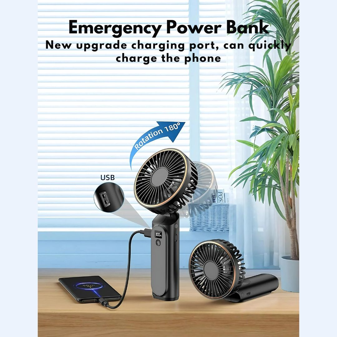 Portable Handheld Folding Fan