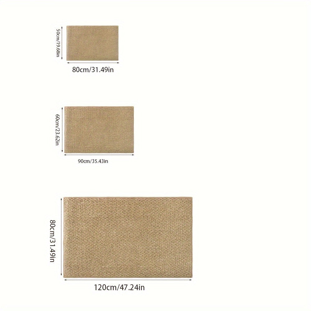 Natural Look Indoor Outdoor Door Mat Soft Absorbent Washable Non Slip