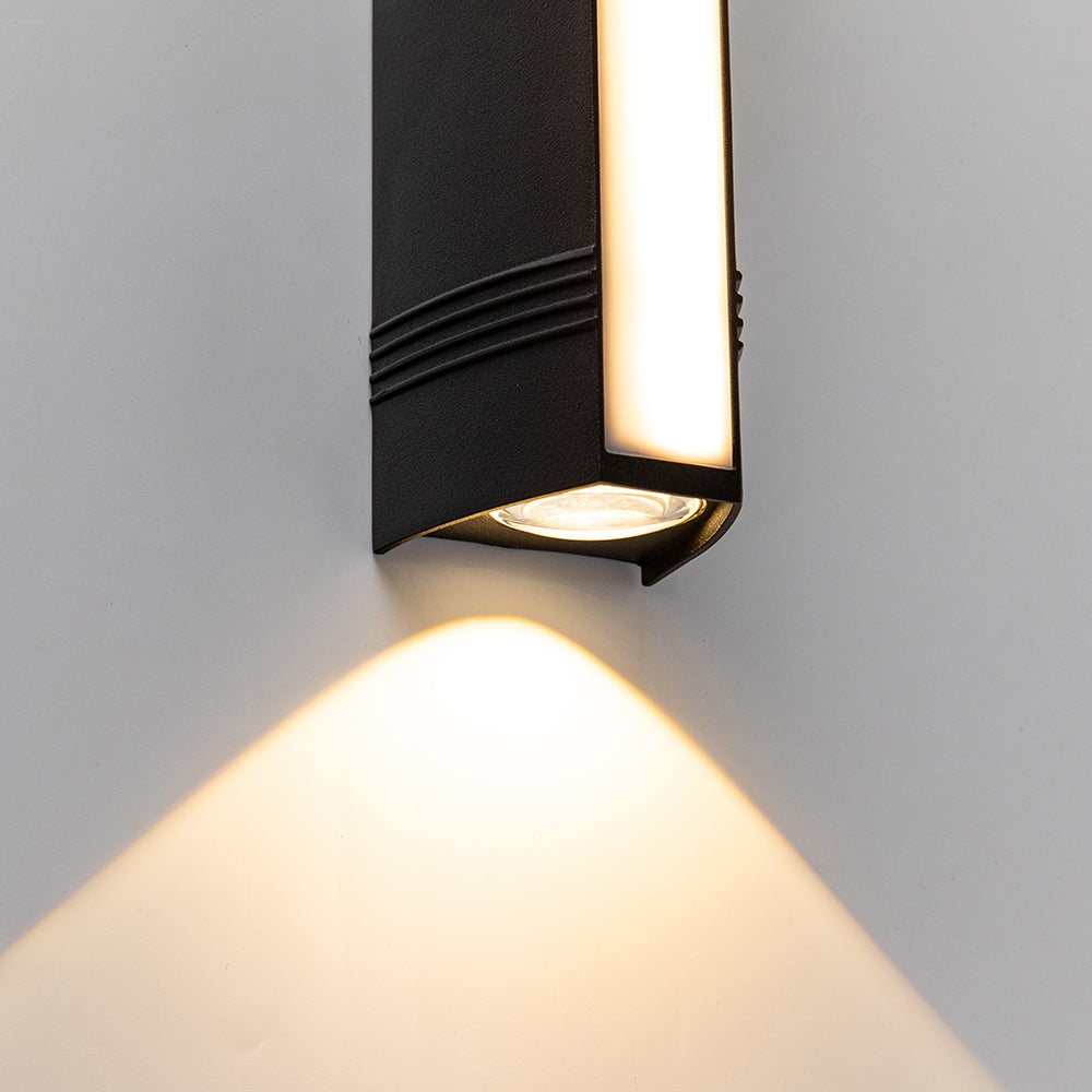 Long Tube LED Outdoor Wall Light – Modern Waterproof Exterior Lighting