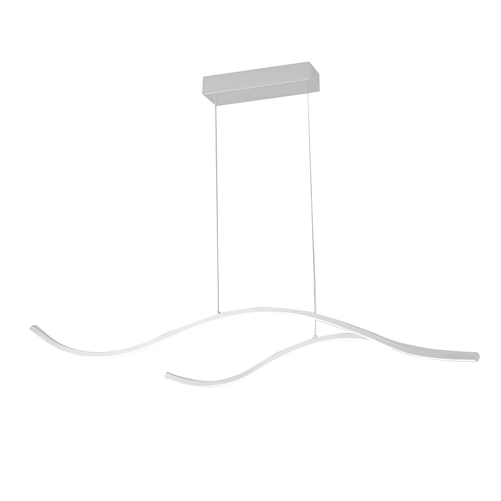Wave LED Linear Branch Pendant Light for Kitchen Island or Dining Room
