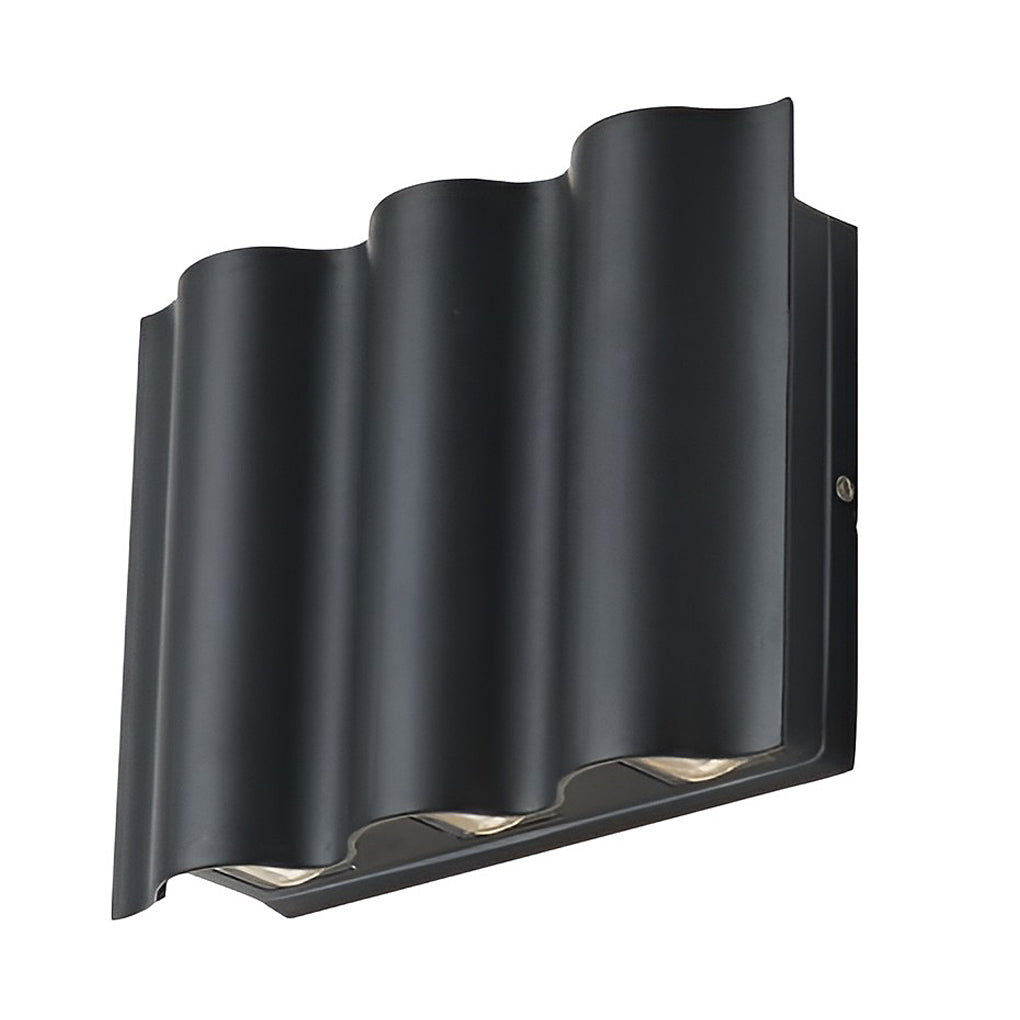Modern Waterproof Arc LED Wall Light for Outdoor Up Down Lighting