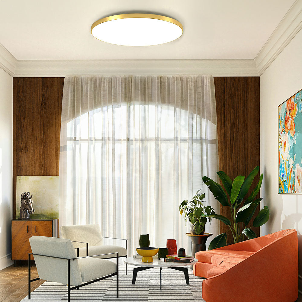 Minimalist Round LED Ceiling Light for Bedroom Kitchen Living Room