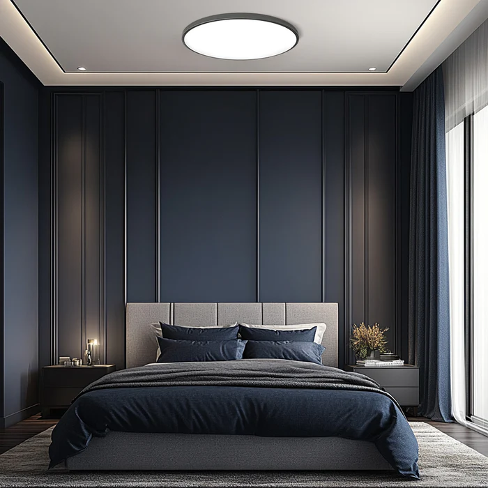 Minimalist Round LED Ceiling Light for Bedroom Kitchen Living Room