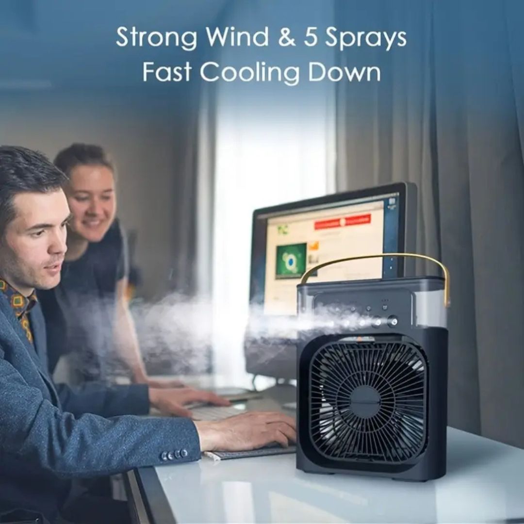 3 in 1 Portable Air Cooler Humidifier and Purifier for Home and Office