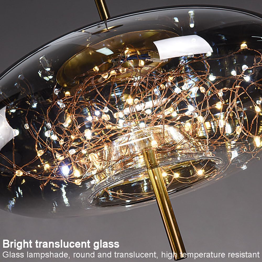 Scandinavian LED Glass Pendant Light