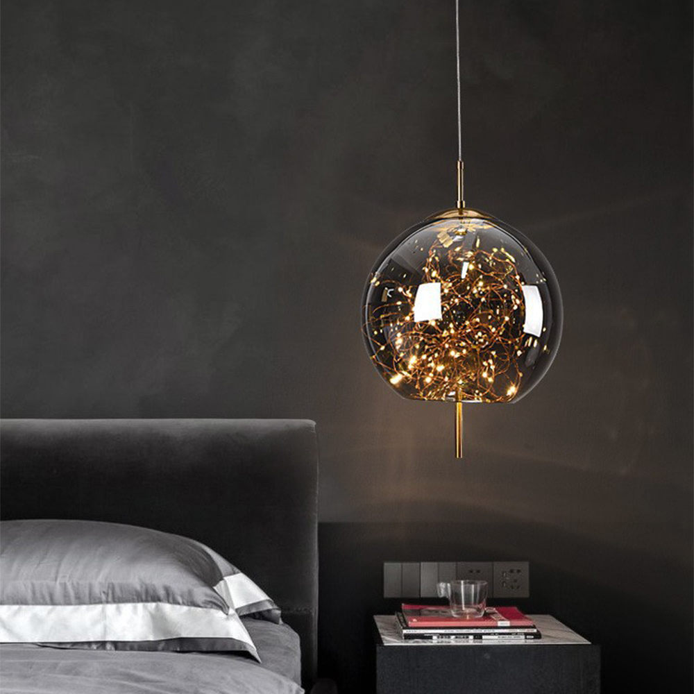 Scandinavian LED Glass Pendant Light