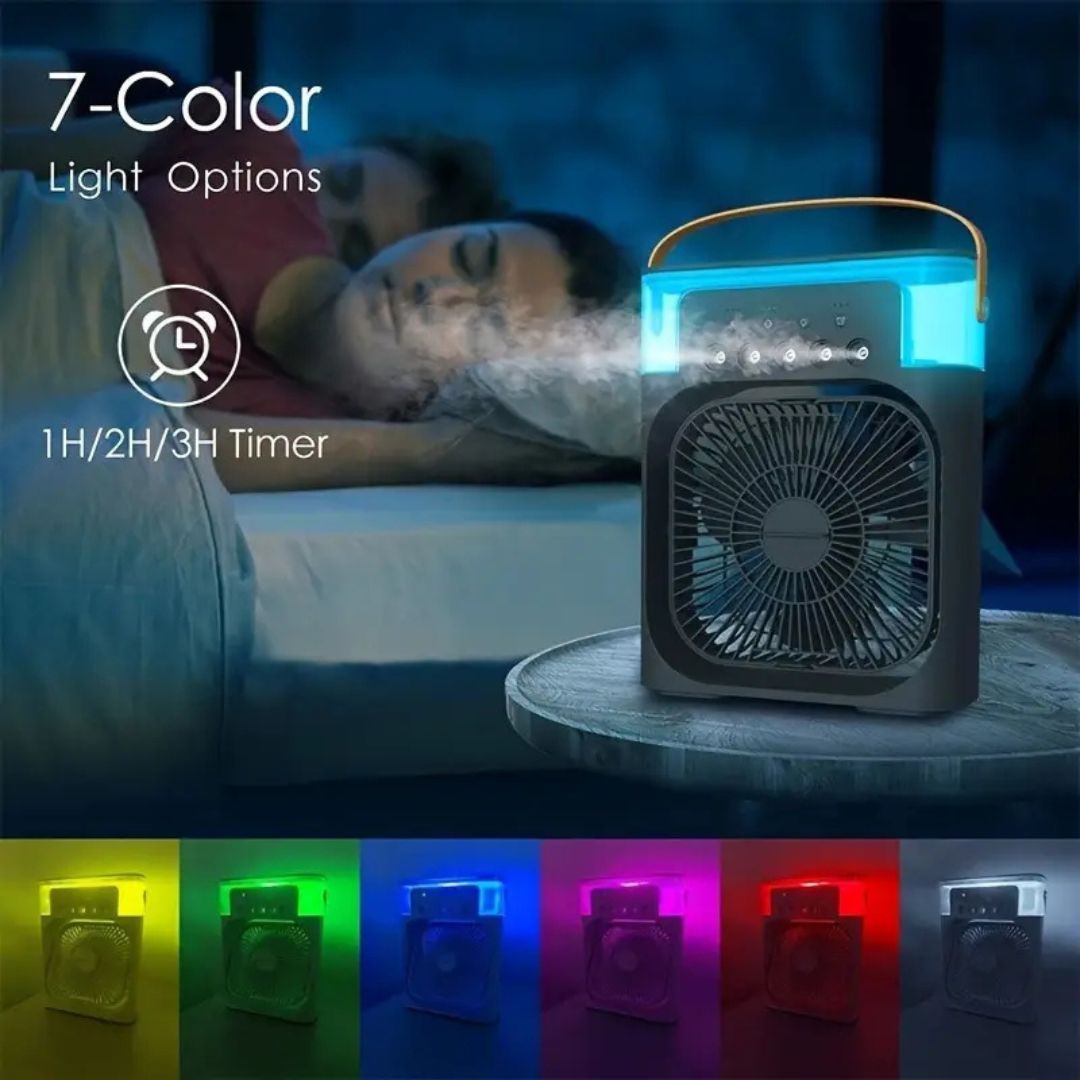 3 in 1 Portable Air Cooler Humidifier and Purifier for Home and Office