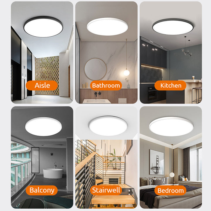 Minimalist Round LED Ceiling Light for Bedroom Kitchen Living Room