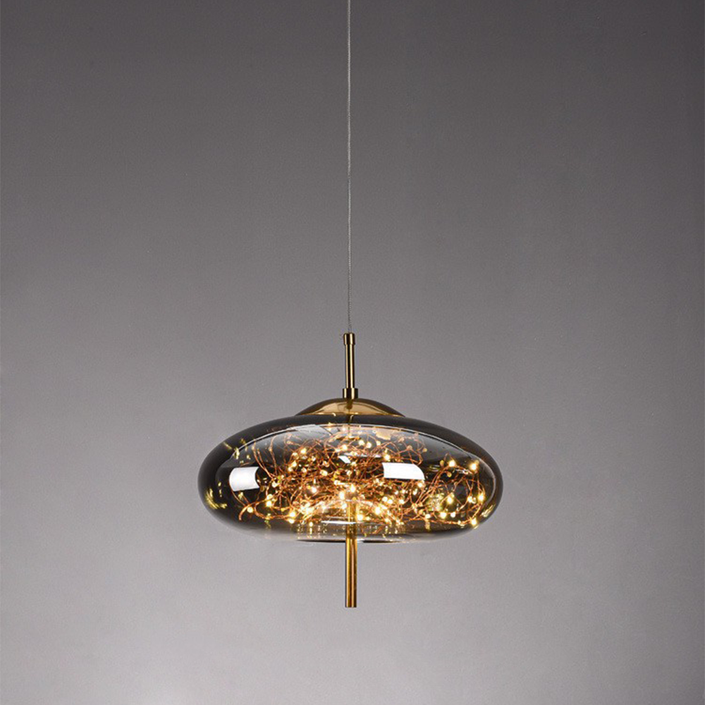 Scandinavian LED Glass Pendant Light