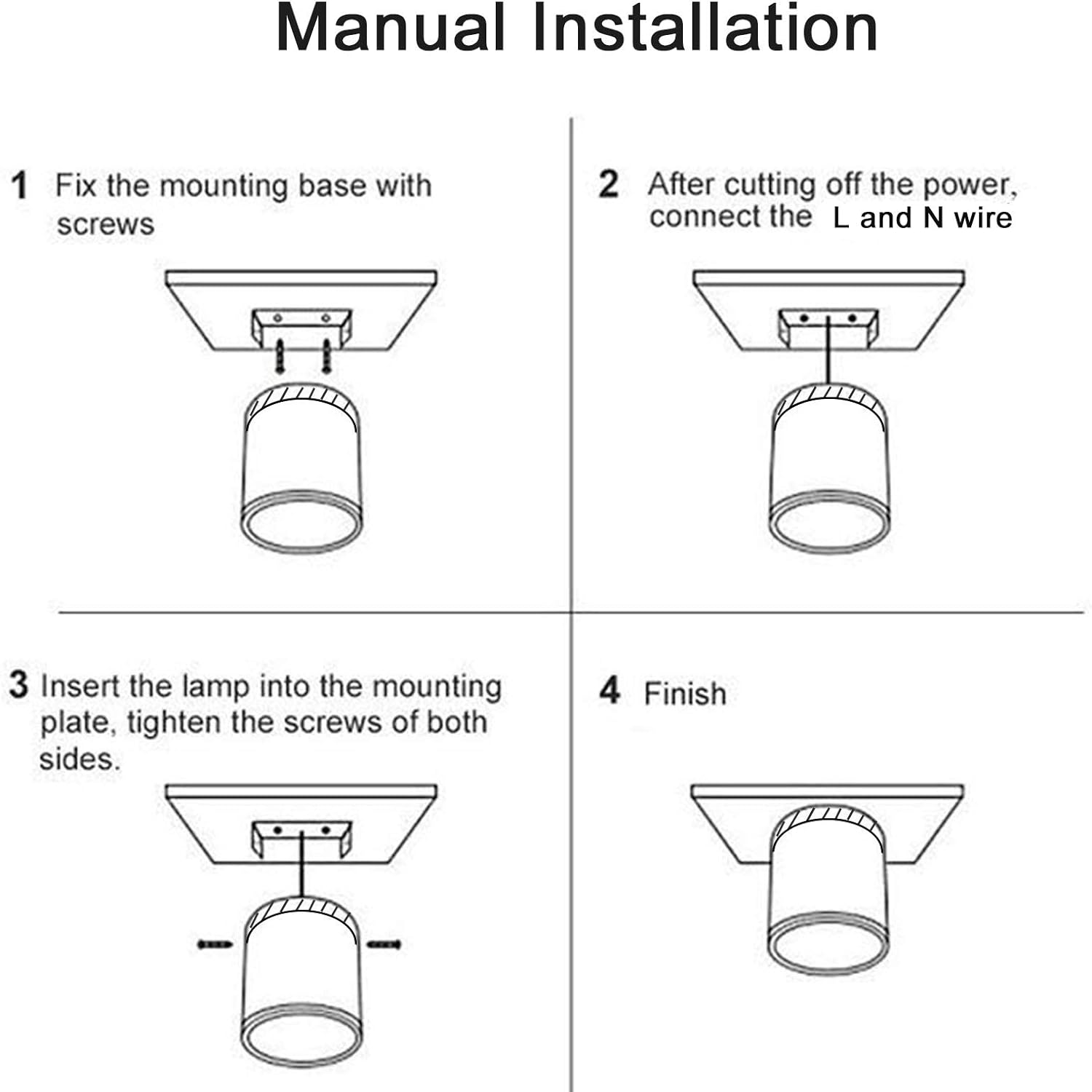 Modern Cylinder LED Flush Mount Ceiling Light